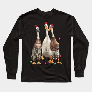 Christmas Quackers Long Sleeve T-Shirt